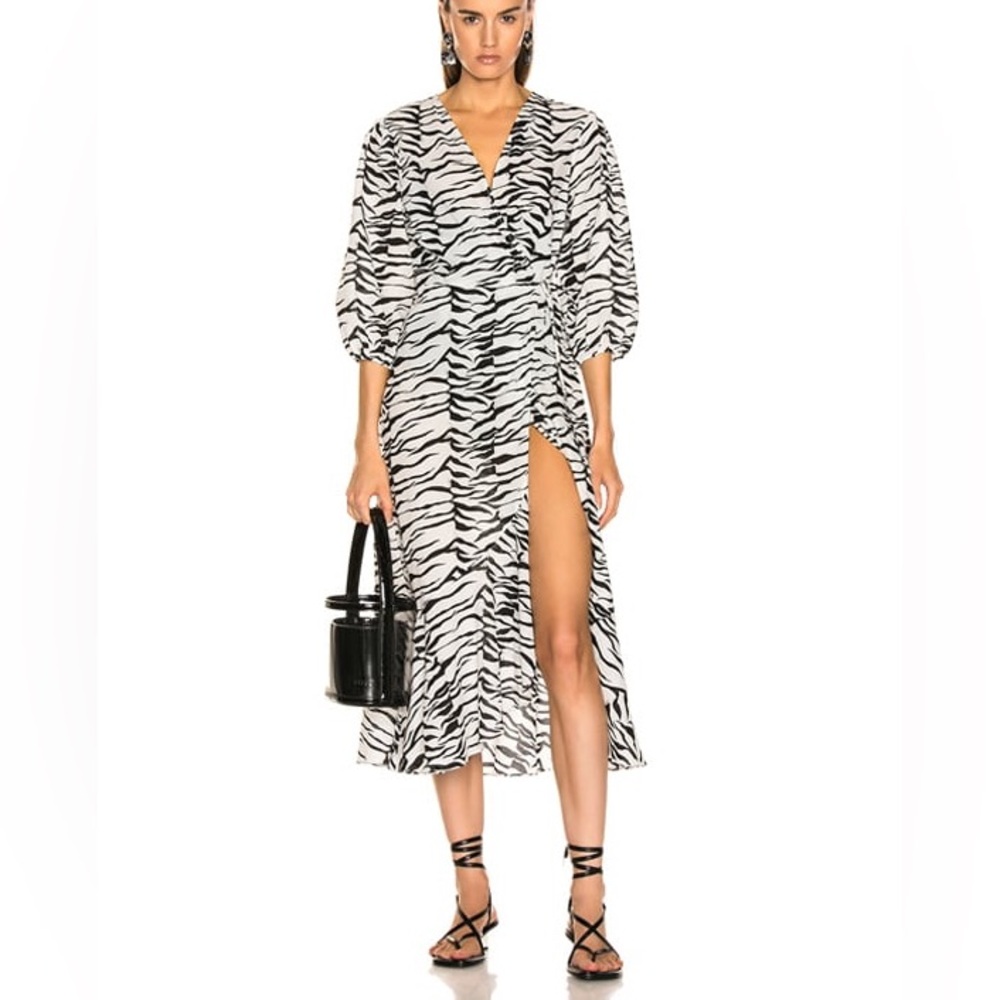 RIXO Noleen animal print cotton Dress size XS